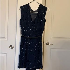 Belted mango dress